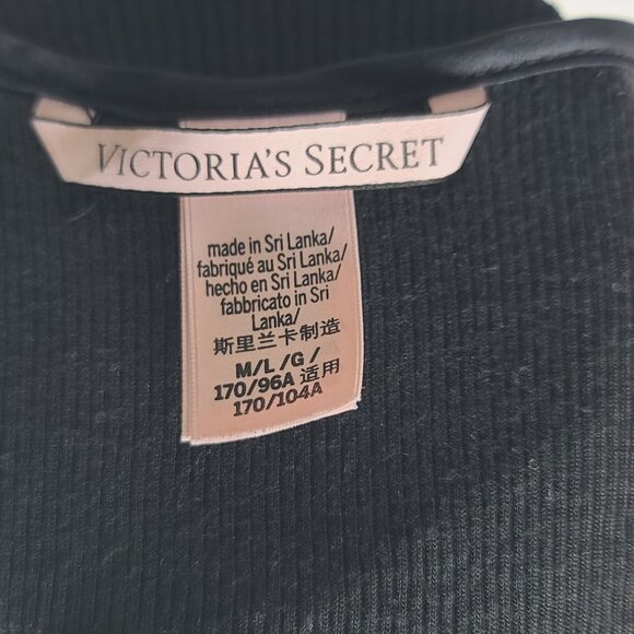 Victoria's Secret Women's Black Scoop Neck Soft Stretch Camisole Tank Top Size M - Picture 6 of 7